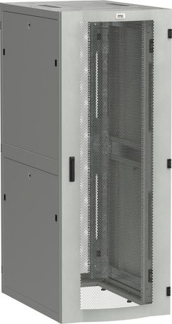 Шкаф серверный ITK LINEA S 19'' 48U 750х1070мм перфорированная дверь серый - LS35-48U71-2PP IEK
