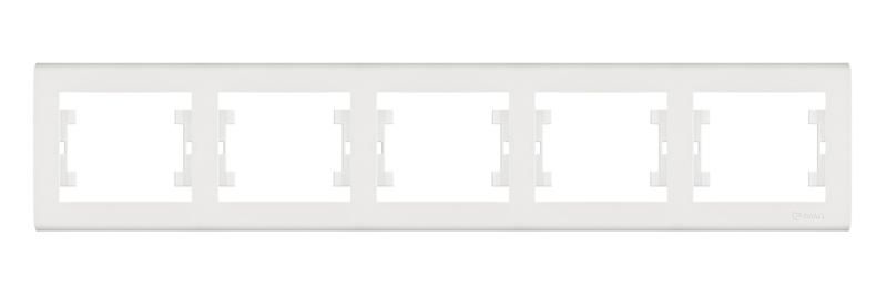 Рамка 5-м Manolya горизонт. бел. Makel 41001705