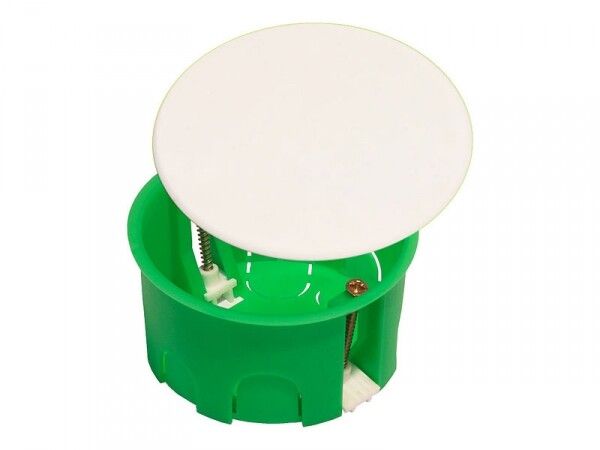 Коробка распределительная с/у 80х45 пластиковые лапки (для полых стен) | КР1202-И HEGEL