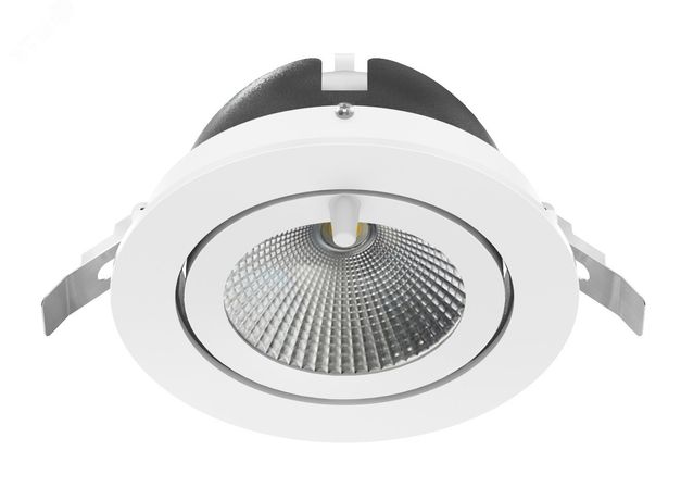 Светильник LED ДАУНЛАЙТ ОКО СВО 20Вт 2350Лм КСС Г60 4,0К IP44/20 прозрачный рассеиватель - LE-СВО-16-020-8874-44Д ЛЕД-Эффект