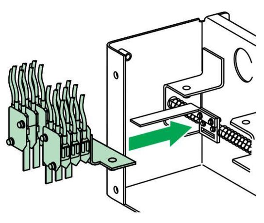 Блок-контакт 3 НО/3 НЗ 1600А (уп.6шт) SchE 59502 APC