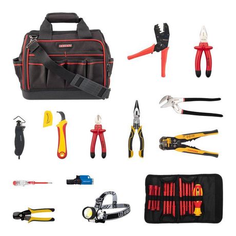 Набор инструментов электрика, 21 предмет | 12-4693-2 REXANT MEET