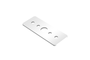 Соединитель механический для шинопроводов магнитной системы Galakti 50x22x1мм бел. VARTON V4-R7-00.RG23.TRK-0003 VARTA