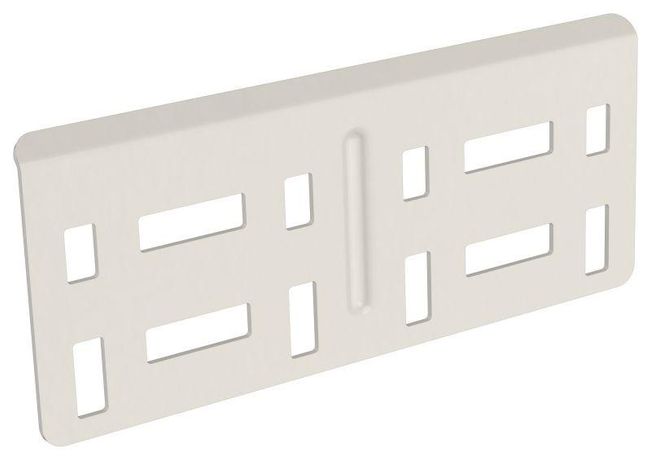 Пластина соединительная 80мм RAL 9016 | CLM51D-PS-080-9016 IEK