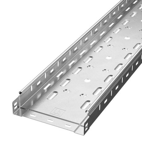 Лоток перфорированный Стандарт INOX (AISI 304) 200х50х3000 (0,8 мм) (3 м/уп) | PR16.2335 Промрукав Строитель