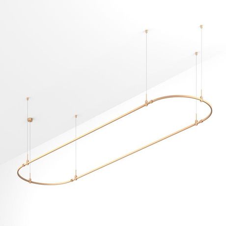 Трек ART-APRIORI-OVAL-HANG-4000x1000 (GD) (ARL, IP20 металл, 3 года) - 054525 Arlight