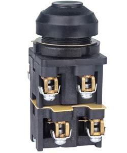 Выключатель кнопочный КЕ-082 У2 исп.5 4НЗ цилиндр 10А IP54 660В черн. Электротехник ET529359