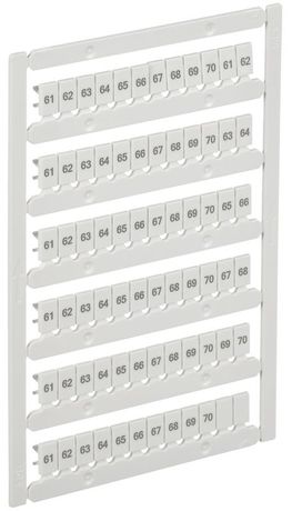 Маркер для CTS/CP 4кв.мм "61-70" ARMAFIX IEK AF-CT10D-M-004-07 IEK арт. AF-CT10D-M-004-07