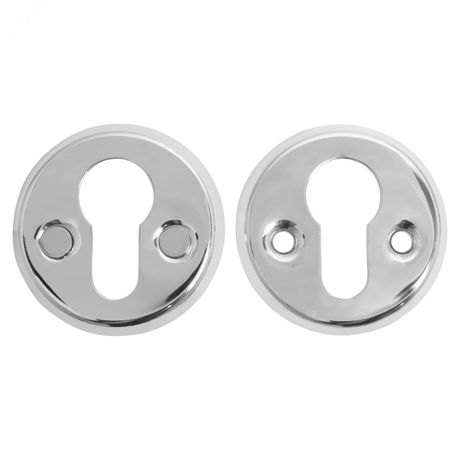 Накладка для ц/м АЛЛЮР 016PZ-50 CP хром финских дверей - 14049 ПТК