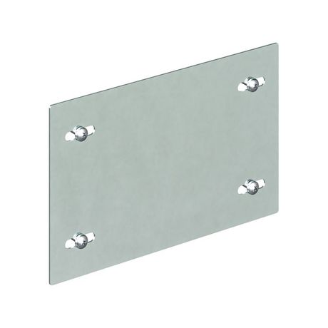 Монтажная плата частичная, боковая для корпусов RAM fit, ВхГ 200х250 мм - R6SMP02250 ДКС