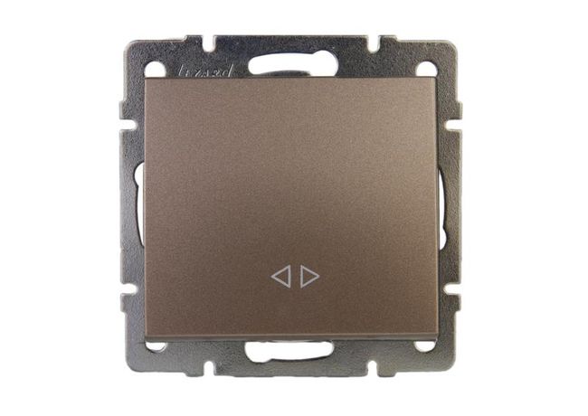 Выключатель RAIN промежуточный бронза матовая механизм - 703-3188-107 LEZARD