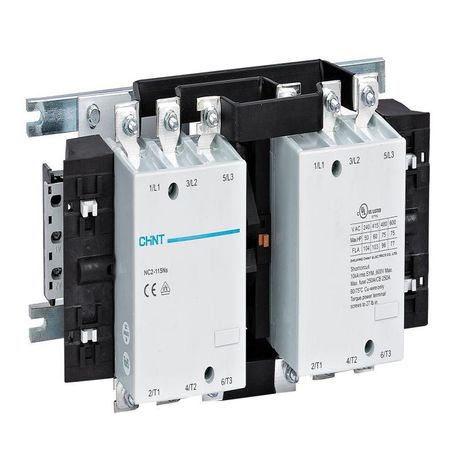 Контактор реверсивный NC2-115NS 115А 110В AC-3 50Гц (R) CHINT 235657