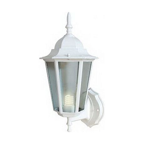 Светильник садово-парковый 6101 60W 230V E27 170*200*320мм белый | 11051 FERON бел.