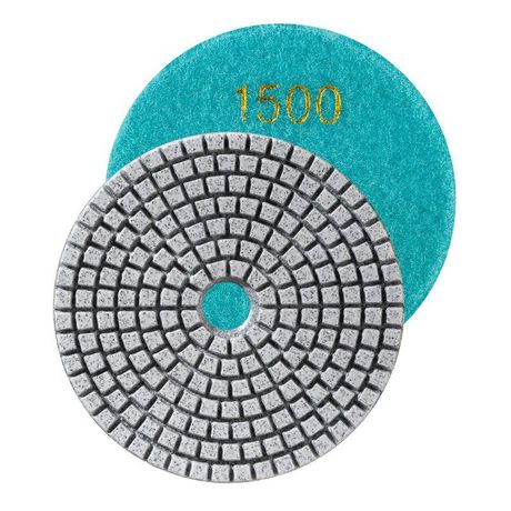 Круг алмазный гибкий шлифовальный Черепашка 125мм P1500 сухое/мокрое шлифование Kranz KR-90-0313 Kranz арт. KR-90-0313
