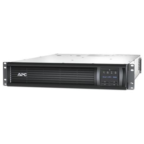 Источник бесперебойного питания Smart-UPS LCD 2700Вт/3000В.А Interface Port RJ-45 Serial SmartSlot USB RM 2U 230В with Network Card АРС SMT3000RMI2UNC APC 392877 Schneider Electric