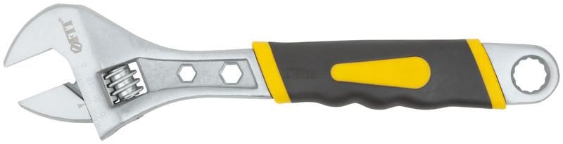 Ключ разводной ''Старт'', ПВХ накладка на ручку 300 мм (36 мм) - 70149 РОС