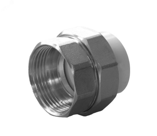 Муфта полипропиленовая PPR разъемная ВР 32 х 11/4' - 9801003214 Политэк