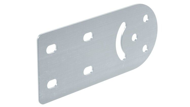 Соединитель вертикальный шарнирный, Н100, алюминий, комплект | AVH10K DKC ДКС