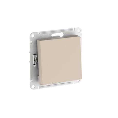 Выключатель AtlasDesign (сх. 1) 10AX с самовозвратом быстрозажим. клем. механизм песочн. SE ATN001215S APC