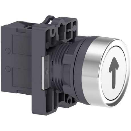 Кнопка ХА2 пружинно-возвратная черная с марк. 1НО - XA2EA3341 Schneider Electric