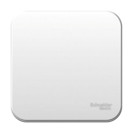 Выключатель одноклавишный наружный BLАNCА (cх.1) с самовозвратом, изолирующей пластиной, 10А, белый - BLNCA101011 APC