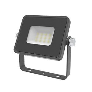 Прожектор светодиодный ДО 10 Вт 1050 лм 6500К AC 220В Серый IP65 82х28х100мм матированное закаленное стекло Qplus Gauss - 690511310