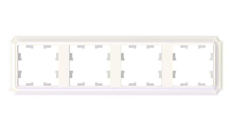 Рамка 4-м AtlasDesign Antique универс. жемчуж. SE ATN100404 APC