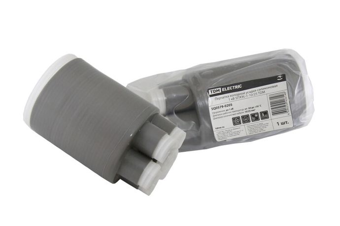 Перчатка холодной усадки силиконовая 1 кВ 5ПХУс-1-10/25 | SQ0579-0205 TDM