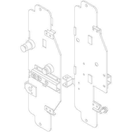Часть шасси подвижная для выдвижного ВА50-39Про - 7003110 Legrand