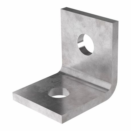 Пластина угловая 90 градусов 2 отверстия - PR16.1113 Строитель