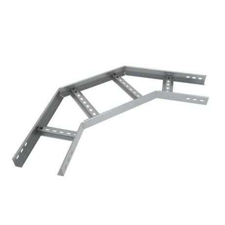 Угол лестничный горизонтальный 90 град 70x100x1,5 мм HD | LGL90-70-100-1.5 КМ-профиль LO5200 LGL90*70*100*1.5