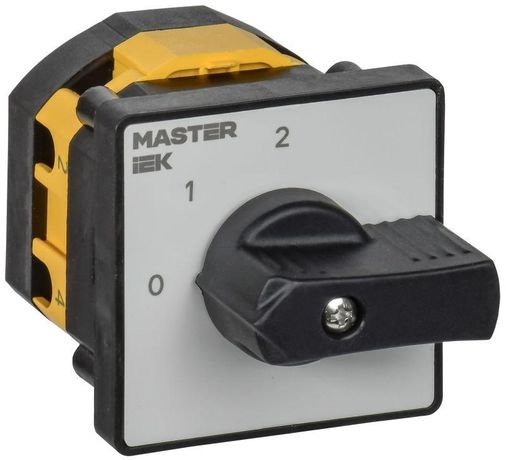 Переключатель кулачковый стандартная рукоятка 10А схема 107 | MI-CS10-010-107 IEK