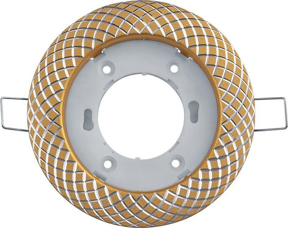 Светильник встраиваемый под лампу GX53 NGX 93 073 NGX-R11-002-GX53 (Сетка матовое золото, серебро) | 93073 Navigator