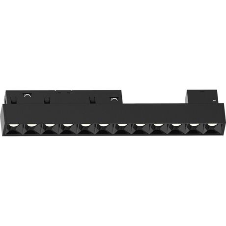 Светильник светодиодный трековый низковольтный 12W, 1080 Lm, 3000К, 30 градусов, черный, MGN300 | 41934 FERON