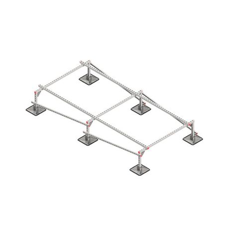 Конструкция опорная для установки оборудования TECHNORAPTOR STEELFOOT 1500х3000 тип 4 КМ TR0131 КМ-Профиль
