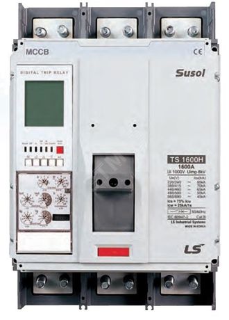 Автоматический выключатель TS1000N AG6 1000A 3P | 171007100 LSIS