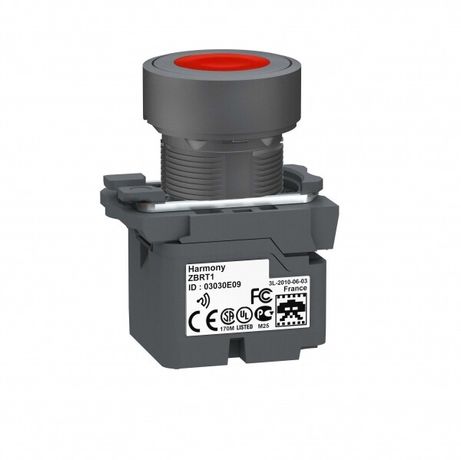 БЕСПРОВОДНАЯ КНОПКА С КРАСНЫМ ТОЛКАТЕЛЕМ ZB5RTA4 | Schneider Electric