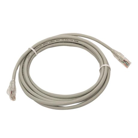 Патч-корд TERACOM PRO Cat.6 неэкранированный UTP оболочка LSZH серый (3,0м) | TRP-6UTP-LSH-3M-GY EKF