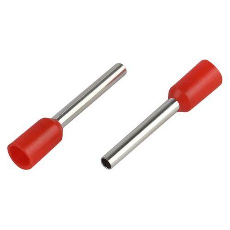 Эра Б0063419 Наконечник-гильза НШвИ 1.0-12 с изолированным фланцем (уп.500шт)