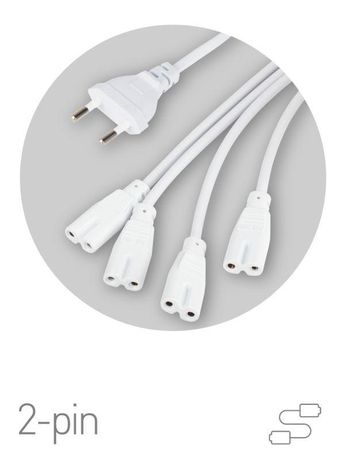 Эра Б0061036 Разветвитель сетевой для фитолампы FITO 4х IEC C7 (2 pin) подключения 4 светильников