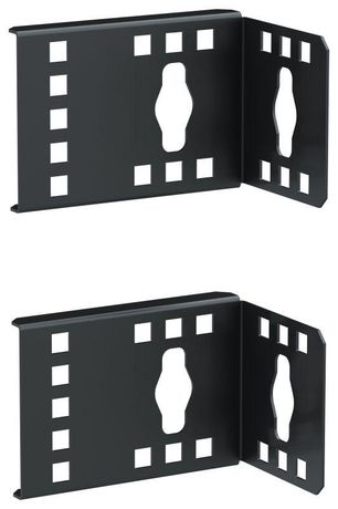 Кронштейн для крепления вертикальных PDU в зоне Zero-U черный (2шт/компл) - LS-SBB05 IEK