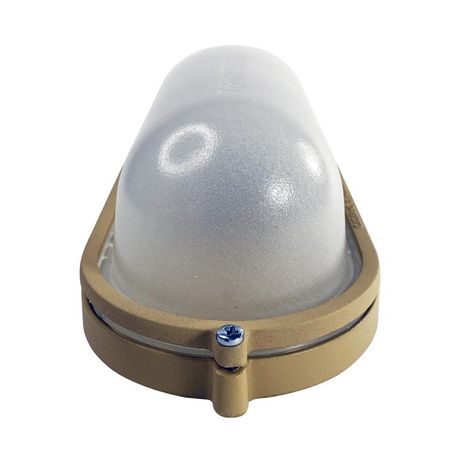 Светильник НББ-03-60-021 IP65 Терма 1401 Овал малый матовый /корпус бежевый группа индивидуальная - 1005501016 Элетех