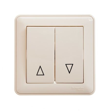 Выключатель жалюзи двухклавишный - VS416-253-28 Schneider Electric