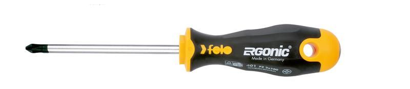 Отвертка Ergonic крестовая PZ 1X80 | 40110210 Felo