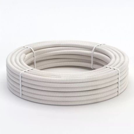 Труба гофрированная из нерж. стали SS304 PT 15А, сл. кость, 5м - 2259341 Stahlmann