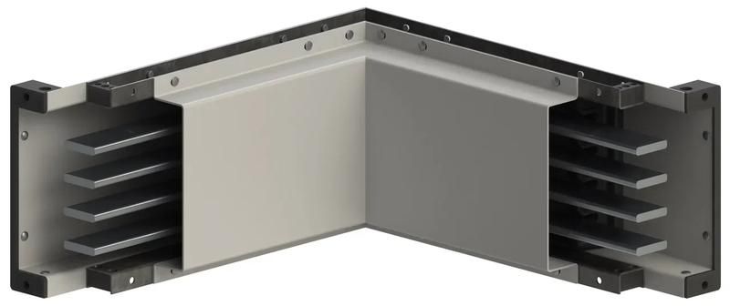 Секция распределительная угловая-1 400А IP54 3P+N У71421 У3 - Н0252102410 СОЭМИ