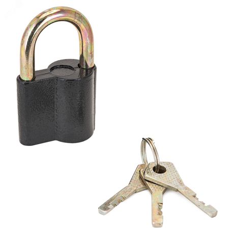 Замок навесной СТАНДАРТ AL-750 d7,5мм ЕВРОПАКЕТ - 4861 ПТК