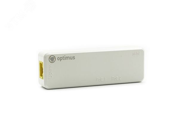 Удлинитель PoE сигнала МАХ до 600м - В0000012614 Optimus CCTV