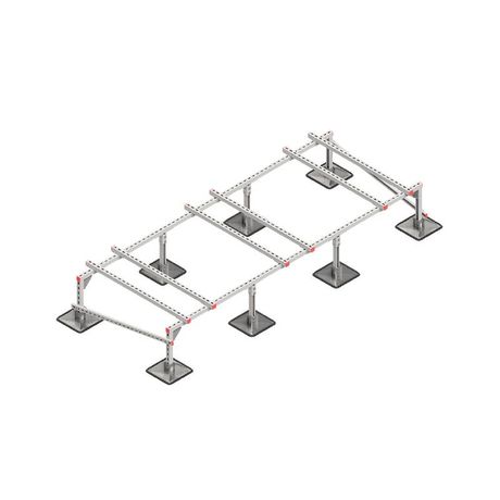 Конструкция опорная для установки оборудования TECHNORAPTOR STEELFOOT 3000х1200 тип 1 HD КМ TR0352 КМ-Профиль