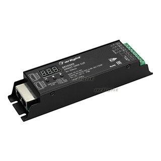 Декодер SMART-DMX-SUF (12-36V, 4x8A, RJ45) (Arlight, IP20 Металл, 5 лет) | 028444 Arlight